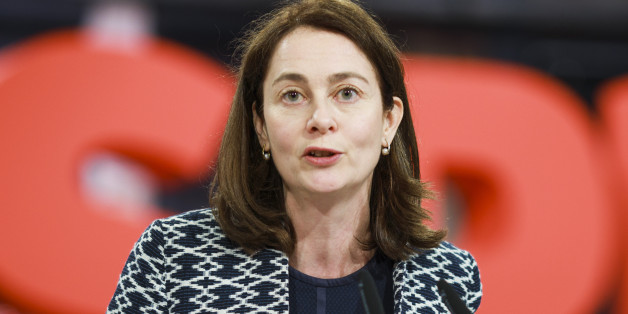 BERLIN, GERMANY - MARCH 19: SPD secretary general Katharina Barley attends SPD Federal Party Congress on March 19, 2017 in Berlin, Germany. (Photo by Michael Gottschalk/Photothek via Getty Images)