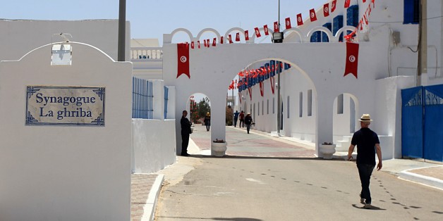 DJERBA, TUNISIA - MAY 25: Jews from different countries visit Synagogue La ghriba to celebrate Lag BaOmer in Djerba, Tunisia on May 25, 2016. (Photo by Yassine Gaidi/Anadolu Agency/Getty Images)