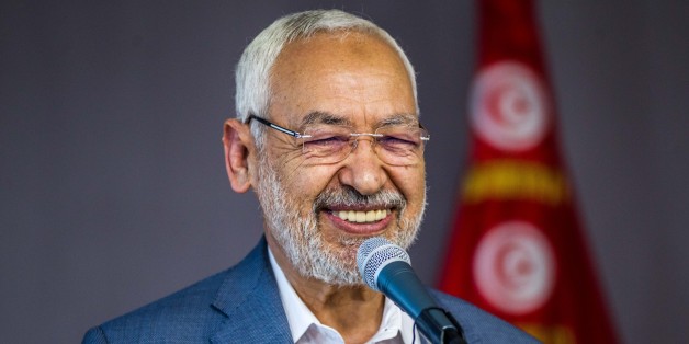 TUNIS, TUNISIA - MARCH 10: Leader of Tunisias Ennahda movement, Rached Ghannouchi speaks during an event named 'Tunisians.. Everbody is against violence' during the International Women's Day in Tunis, Tunisia on March 10, 2017. (Photo by Amine Landoulsi/Anadolu Agency/Getty Images)