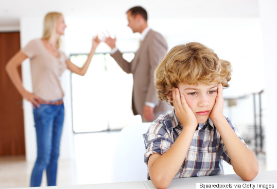 side effects of children growing up with parents who fight