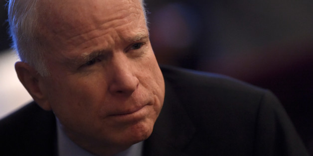 U.S. Senator John McCain is interviewed during the 2017 "Congress of Tomorrow" Joint Republican Issues Conference in Philadelphia, Pennsylvania, U.S. January 26, 2017. REUTERS/Mark Makela