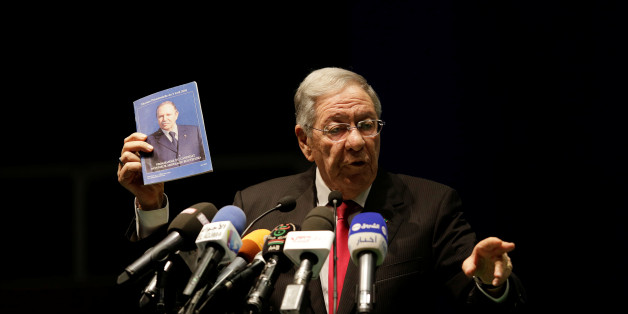 Djamel Ould Abbes, Secretary General of the National Liberation Front (FLN), speaks during election campaign rally in Algiers, Algeria April 28,2017. Picture taken April 28, 2017. REUTERS/Ramzi Boudina