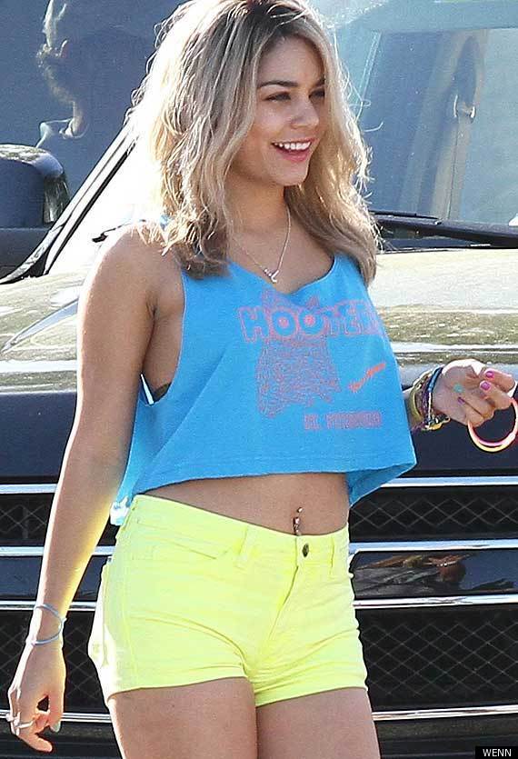 Navel Gazing With Vanessa Hudgens Miley Cyrus And