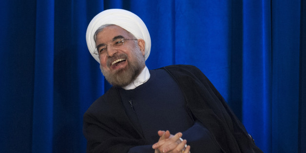 Hassan Rouhani à New York, REUTERS/Keith Bedford