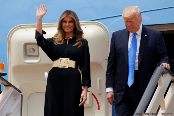 melania trump arabia