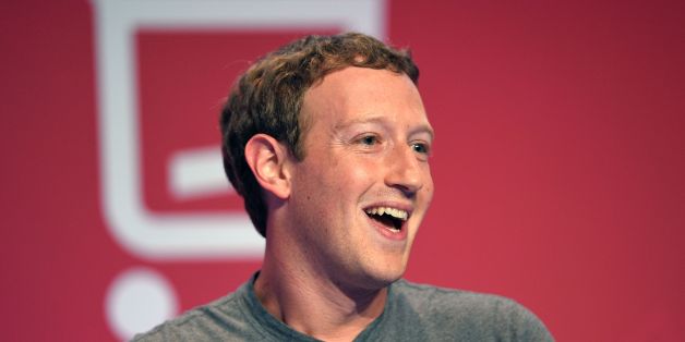 US online social networking service company Facebook Chairman, chief executive, and co-founder, Mark Zuckerberg, speaks during a keynote speech at the Mobile World Congress in Barcelona on February 22, 2016.The world's biggest mobile fair, is held from February 22 to February 25. / AFP / LLUIS GENE (Photo credit should read LLUIS GENE/AFP/Getty Images)