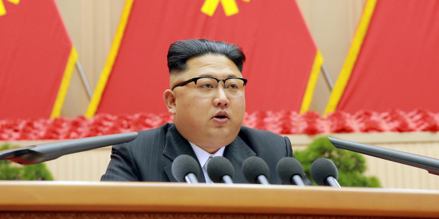 North Korean leader Kim Jong Un speaks during the first party committee meeting in Pyongyang, in this undated photo released by North Korea's Korean Central News Agency (KCNA) December 25, 2016. REUTERS/KCNA ATTENTION EDITORS - THIS PICTURE WAS PROVIDED BY A THIRD PARTY. REUTERS IS UNABLE TO INDEPENDENTLY VERIFY THE AUTHENTICITY, CONTENT, LOCATION OR DATE OF THIS IMAGE. FOR EDITORIAL USE ONLY. NOT FOR SALE FOR MARKETING OR ADVERTISING CAMPAIGNS. NO THIRD PARTY SALES. NOT FOR USE BY REUTERS THI