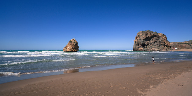 Moscarda beach. Marsa Ben M'hidi, Tlemcen, Algeria.