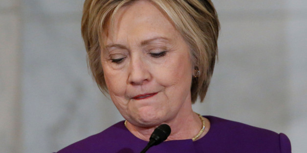 Former Secretary of State Hillary Clinton delivers remarks at a ceremony to unveil a portrait honoring retiring Senate Minority Leader Harry Reid on Capitol Hill in Washington, U.S. December 8, 2016. REUTERS/Jonathan Ernst