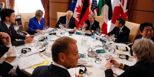 In Sizilien sprechen die G7-Staatschefs über Freihandel und Sicherheit - der größte Aufreger könnte aus Großbritannien kommen