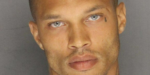 Stockton Police Department photo shows Jeremy Meeks, 30, arrested on June 18, 2014 in a gang crackdown in a crime-ridden area of Stockton, California. The mugshot of Meeks, a convicted felon, went viral on a police Facebook page this week, making him an instant celebrity with Web users who have called him "handsome" and clicked "like" on his picture more than 64,000 times. REUTERS/Stockton Police/Handout via Reuters (UNITED STATES - Tags: CRIME LAW TPX IMAGES OF THE DAY)ATTENTION EDITORS - THI
