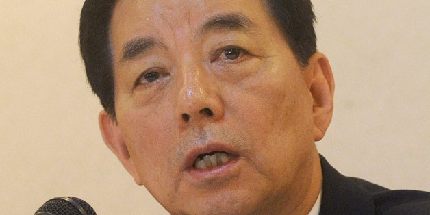 South Korean defence minister Han Minkoo briefs reporters at the military headquarters in Manila on September 14, 2015. The Philippines and South Korea said on September 11 they would work to solidify their defence alliance into a 'strategic partnership' as territorial disputes in the South China Sea festered. AFP PHOTO / Jay DIRECTO (Photo credit should read JAY DIRECTO/AFP/Getty Images)