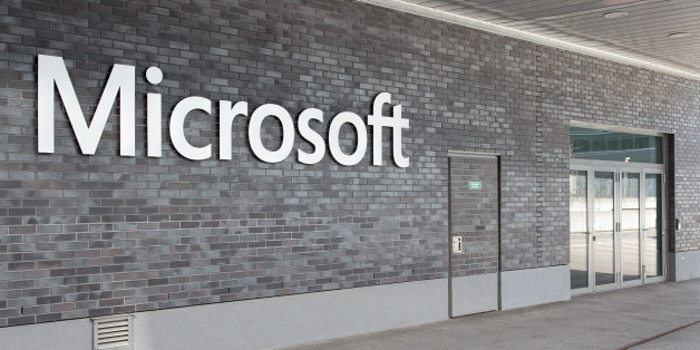 Wallisellen, Switzerland - 18 March, 2015: entrance of the Microsoft Switzerland Ltd office on the Richtistrasse street. The purpose of the company is the provision of and trade in software and hardware products of all kinds, especially with products from Microsoft Corporation.