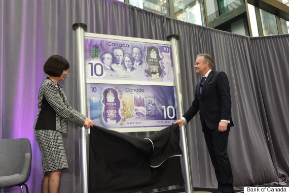 Canada Gets A New $10 Bill For Its 150th Birthday ...