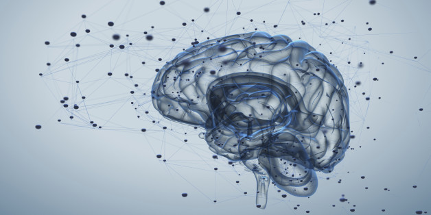 Illustration of the thought processes in the brain