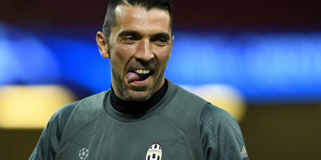CARDIFF, WALES - JUNE 02: Gianluigi Buffon of Juventus looks on during a training session ahead of the UEFA Champions League final between Juventus and Real Madrid at the National Stadium of Wales on June 2, 2017 in Cardiff, Wales. (Photo by Etsuo Hara/Getty Images)