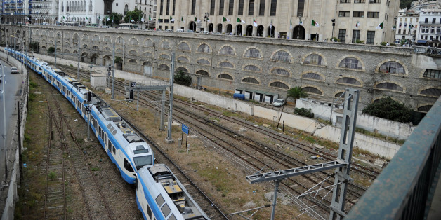 A general view shows Algeria's National Assembly parliament building behind a train track in the capital Algiers on September 3, 2012, as the parliament held its new session, following legislative elections in May, to set out the agenda of the promised package of political reforms. AFP PHOTO/FAROUK BATICHE (Photo credit should read FAROUK BATICHE/AFP/Getty Images)