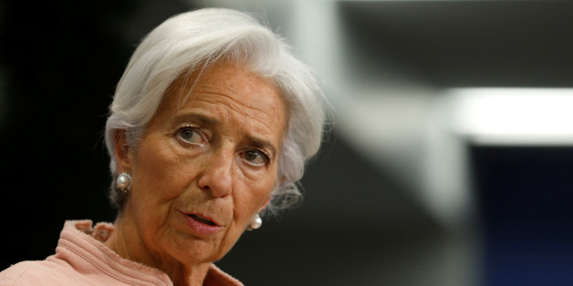International Monetary Fund (IMF) Managing Director Christine Lagarde delivers remarks at the Atlantic Council in Washington, U.S., February 8, 2017. REUTERS/Jonathan Ernst