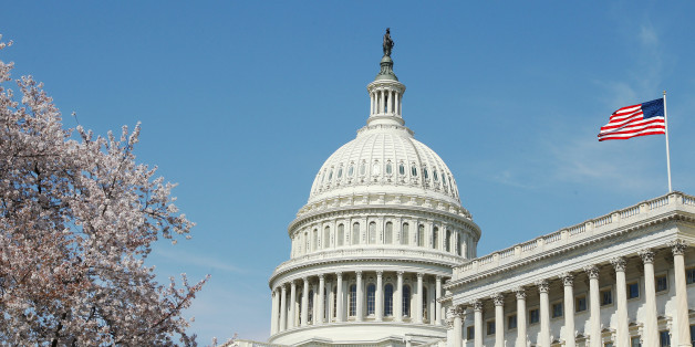 United States Capitol Rotunda. Senate and Representatives government home in Washington D.C.