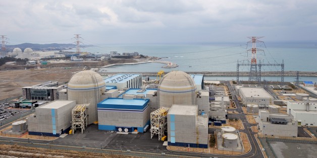 TO GO WITH 'SKorea-nuclear-energy,FOCUS' by Lim Chang-WonThis photo taken on February 5, 2013 shows South Korea's nuclear power reactor, Shin-Kori 1and 2 called APR-1000, in Gori near the southern port of Busan. South Korea has big plans to become a major nuclear energy player, but they are unfolding at a time when the global industry is under intense scrutiny after the 2011 Fukushima disaster. AFP PHOTO / JUNG YEON-JE (Photo credit should read JUNG YEON-JE/AFP/Getty Images)