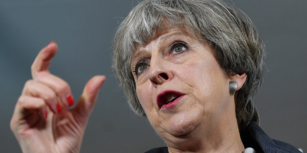 Britain's Prime Minister Theresa May waits for the result of the vote in her constituency at the count centre for the general election in Maidenhead, June 9, 2017. REUTERS/Toby Melville