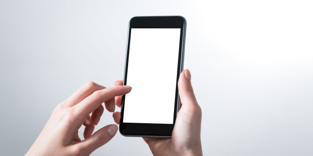 Girl using smart phone
