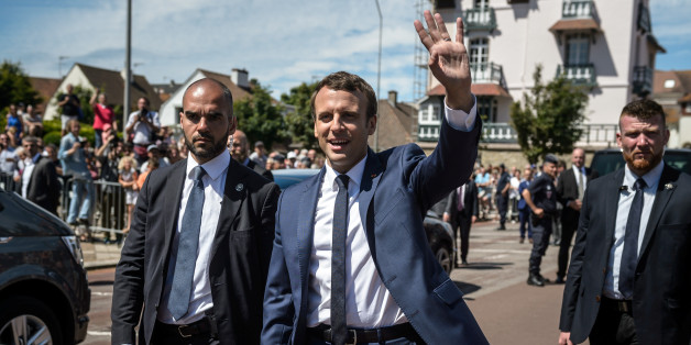 Wahl in Frankreich: Macrons Partei liegt deutlich mit 32 Prozent vorne laut erster Prognose