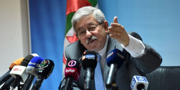Secretary General of Rally for National Democracy (RND) Ahmed Ouyahia gives a press conference at the RND headquarters in Algiers on June 11, 2017. / AFP PHOTO / RYAD KRAMDI / RYAD KRAMDI (Photo credit should read RYAD KRAMDI/AFP/Getty Images)