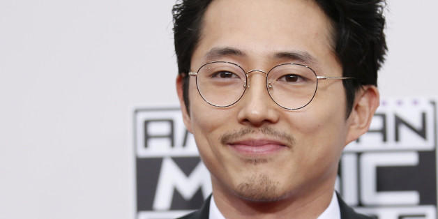 Actor Steven Yeun arrives at the 2016 American Music Awards in Los Angeles, California, U.S., November 20, 2016. REUTERS/Danny Moloshok