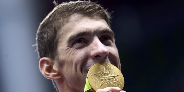 Michael Phelps sammelte zahlreiche Goldmedaillen.