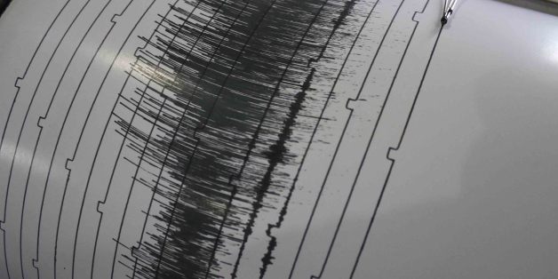 KARO, INDONESIA - MAY 23: Seismograph showed higher activity of volcano Sinabung on May 23, 2016 in Karo, Indonesia.
Mount Sinabung blew ash and smoke as far as 3200 meters into the air, which killed seven people and two life-threatening burns with fear of the hot ashes, on May 21st. disaster agency official said. Indonesian rescuers search for victims in the scorched villages and farmland were destroyed after the volcano erupted in burning ash and gas clouds.
PHOTOGRAPH BY Albert Damanik / Barcroft Images
London-T:+44 207 033 1031 E:hello@barcroftmedia.com -
New York-T:+1 212 796 2458 E:hello@barcroftusa.com -
New Delhi-T:+91 11 4053 2429 E:hello@barcroftindia.com www.barcroftimages.com (Photo credit should read Albert Damanik / Barcroft Images / Barcroft Media via Getty Images)
