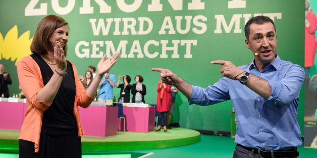 Spitzenduo führt den Wahlkampf: Katrin Göring-Eckardt und Cem Özdemir