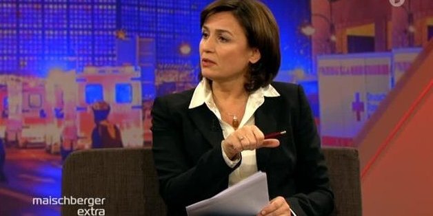 Kann Sandra Maischberger der Diskussion Herrin werden?