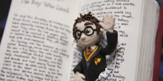 A cake decorated as the children's book character "Harry Potter" is displayed at the Cake and Bake show in London, Britain October 3, 2015. REUTERS/Neil Hall