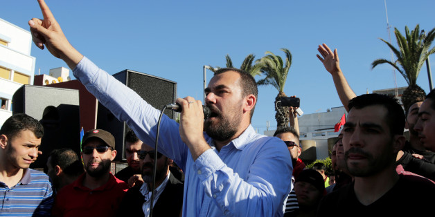 Le leader de la contestation du Rif, Nasser Zefzafi, la 18 mai 2017.