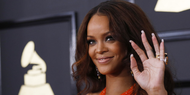 Singer Rihanna arrives at the 59th Annual Grammy Awards in Los Angeles, California, U.S. , February 12, 2017. REUTERS/Mario Anzuoni