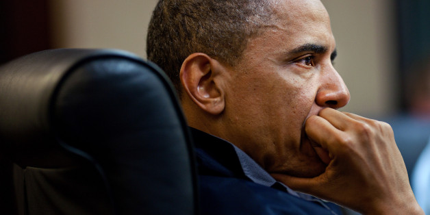 WASHINGTON, DC - MAY 1: In this handout image provided by The White House, President Barack Obama listens during one in a series of meetings discussing the mission against Osama bin Laden, in the Situation Room of the White House, May 1, 2011 in Washington, DC. U.S. President Barack Obama announced that the United States had killed the most-wanted terrorist Osama Bin Laden in an operation led by U.S. Special Forces at a compound in Abbottabad, Pakistan. (Photo by Pete Souza/The White House via