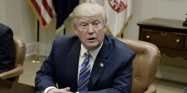 U.S. President Donald Trump speaks during a meeting with House and Senate leadership in the Roosevelt Room of the White House in Washington, D.C., U.S., on Tuesday, June 6, 2017. Trump is bringing lawmakers to the White House in hopes of kick-starting his legislative agenda while Washington focuses on the latest twists and turns in the Russia investigation. Photographer: Olivier Douliery/Pool via Bloomberg