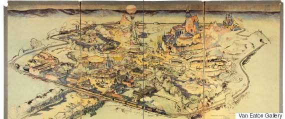 disneyland map