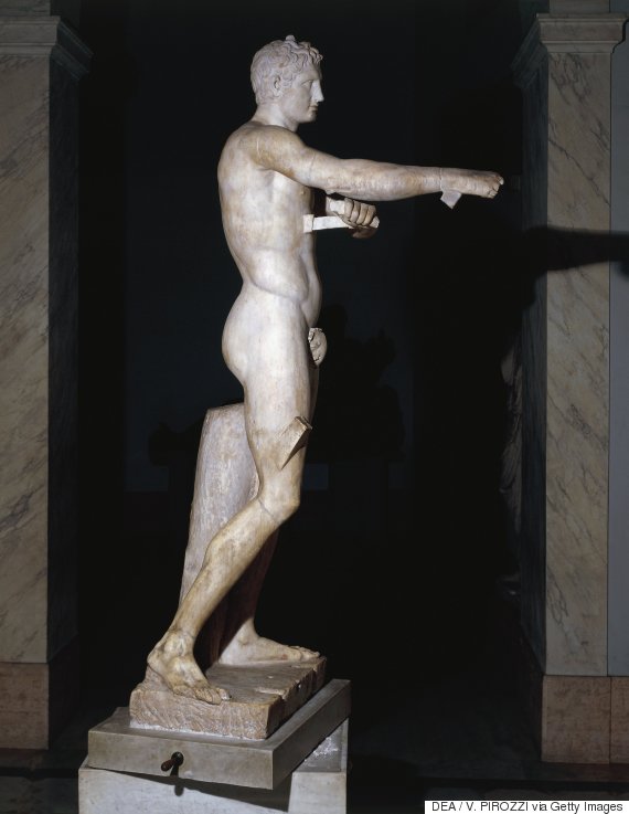 lysippos apoxyomenos