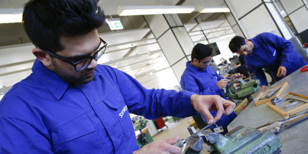 Die deutsche Wirtschaft profitiert von den jungen EU-Migranten.