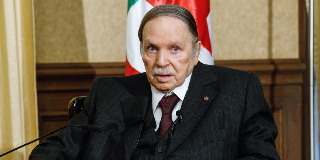 ALGIERS, ALGERIA. FEBRUARY 29, 2016. Algeria's president Abdelaziz Bouteflika during a meeting with the minister of foreign affairs of Russia. Alexander Scherbakov/TASS (Photo by Alexander Shcherbak\TASS via Getty Images)