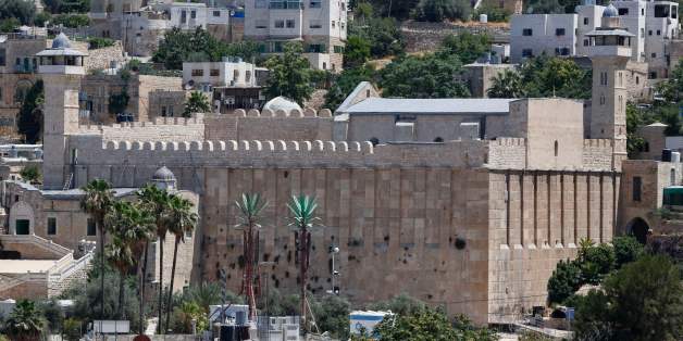 A picture taken on June 29, 2017 shows a view of the Cave of the Patriarchs, also known as the Ibrahimi Mosque, which is a holy shrine for Jews and Muslims, in the heart of the divided city of Hebron in the southern West Bank.On July 7, 2017 UNESCO declared in a secret ballot the Old City of Hebron in the occupied West Bank a protected heritage site.Hebron is home to more than 200,000 Palestinians, and a few hundred Israeli settlers who live in a heavily fortified enclave near the site known to