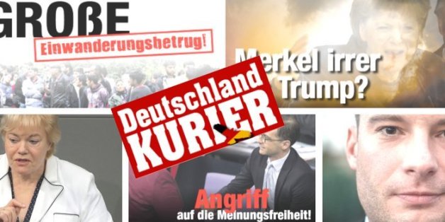 "Die 'Bild' für Wutbürger": 7 Fakten über die AfD-nahe Hasspostille "Deutschland Kurier"