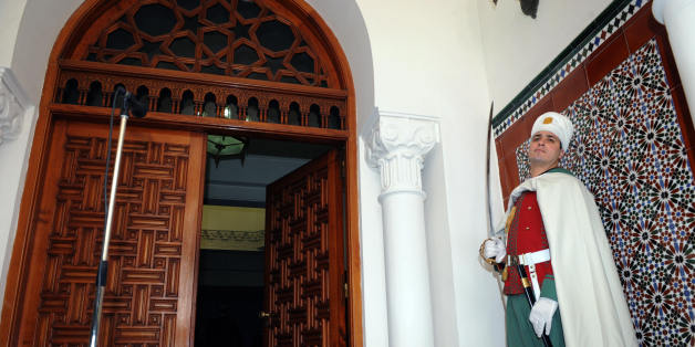 An Algerian Presidential guard stands on duty during the meeting of Algerian President Abdelaziz Bouteflika with his Cuban counterpart Raul Castro (unseen) at the Presidential Palace, on February 8, 2009 in Algiers. Castro arrived in Algiers for a three-day state visit, his first to the North African nation since he took over power from his ailing brother Fidel Castro in July 2006. AFP PHOTO / FAYEZ NURELDINE (Photo credit should read FAYEZ NURELDINE/AFP/Getty Images)