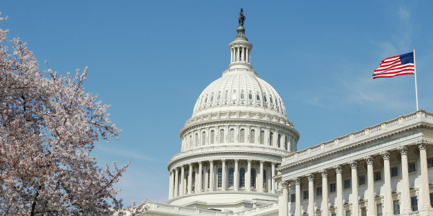 United States Capitol Rotunda. Senate and Representatives government home in Washington D.C.