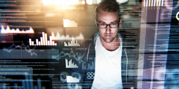 Cropped shot of a computer programmer working on new code