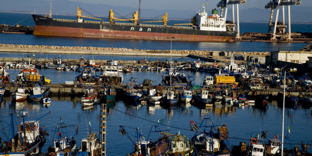 The port of Annaba. (Photo by michel Setboun/Corbis via Getty Images)