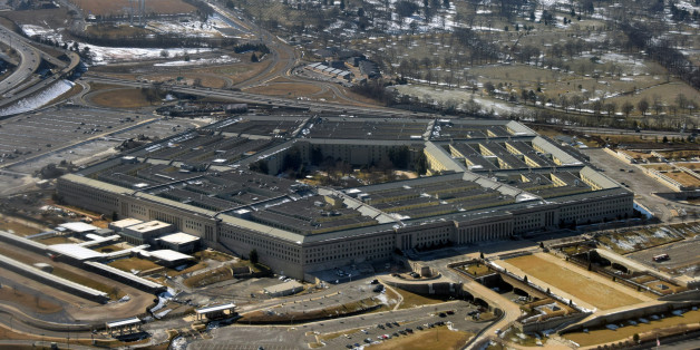 US Defense Department Petagon seen from above