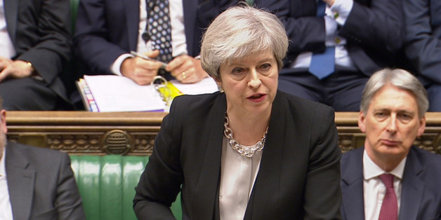 Die britische Premierministerin Theresa May